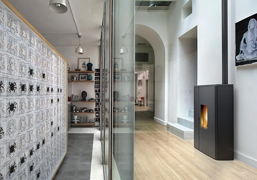 Pelletofen MCZ DOC Comfort Air Maestro UP M2, 9 KW – Bild 4