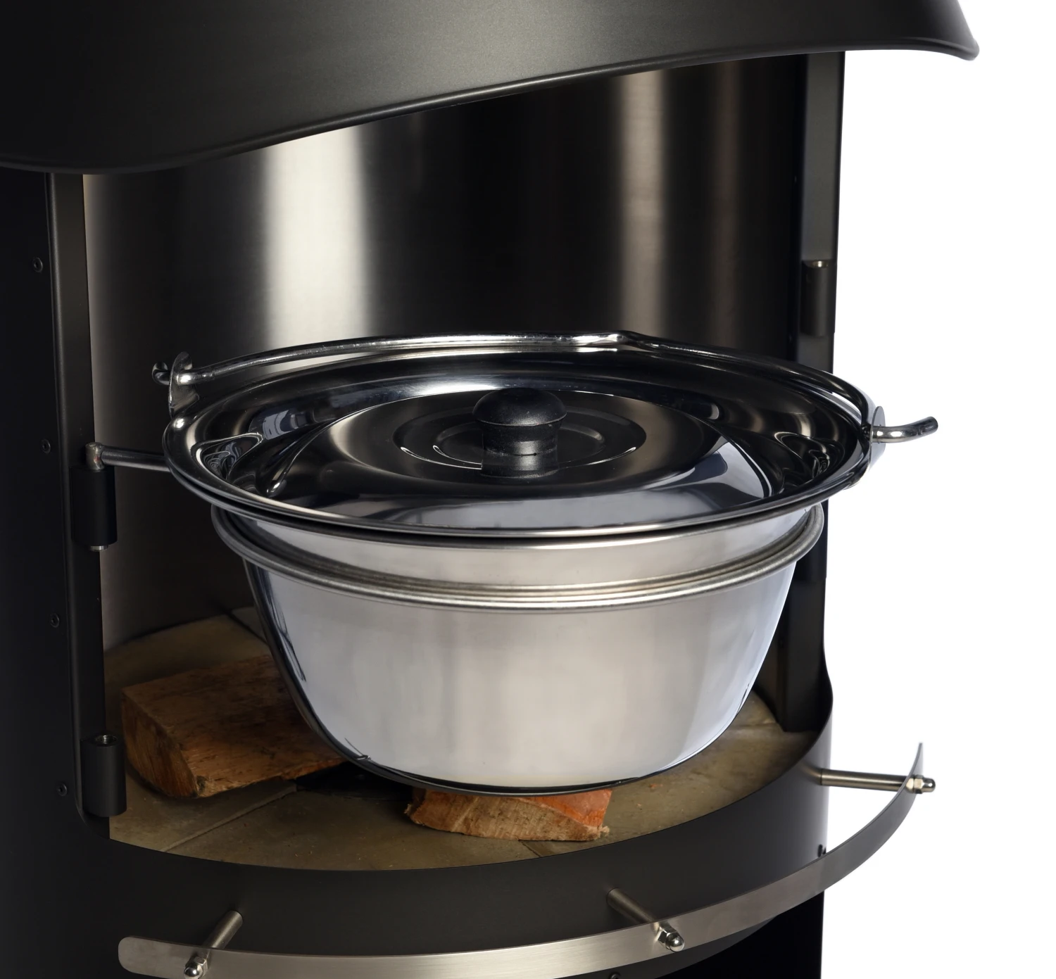 Gulaschtopf Edelstahl Für Grillkamin Wamsler PRESTIGE 70/70 GL – Bild 2