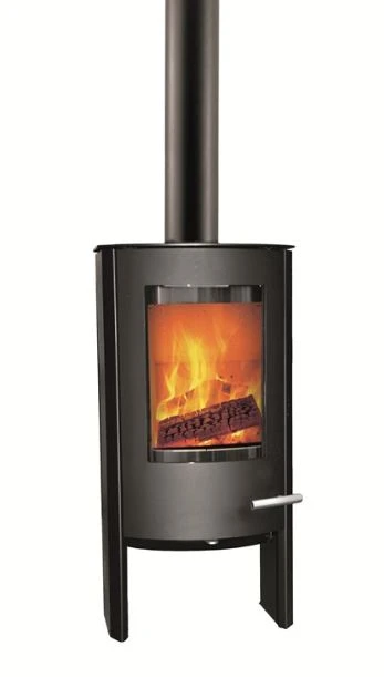 Kaminofen TermaTech TT20 Bazic Schwarz, 5 KW – Bild 2