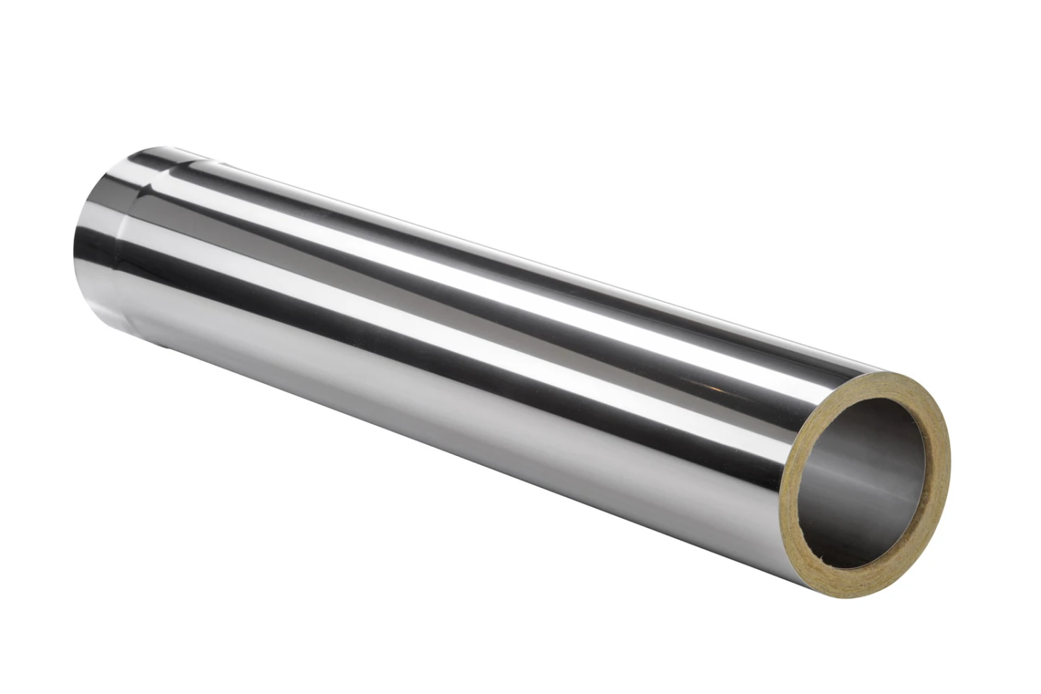 Schornsteinrohr Edelstahl 1080 Mm Doppelwandig Kürzbar Wandfutter - Eka Cosmos D 25 – Bild 3