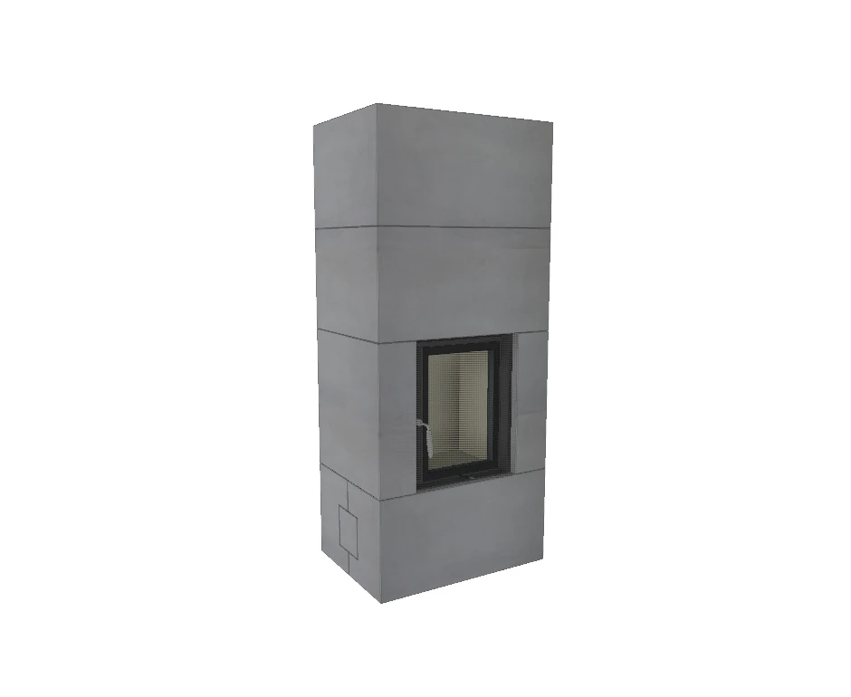 Kaminbausatz Wasserführend Brunner Systemofen BSO 04 HKD 2.2k SK, 8 KW – Bild 3