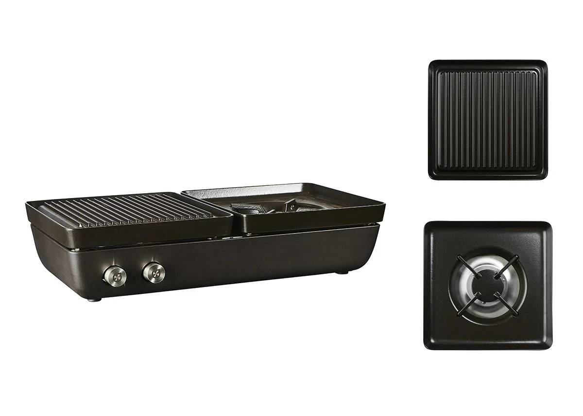 Gasgrill Ferleon PATIO II, Grill/Hob (Kochfeld)