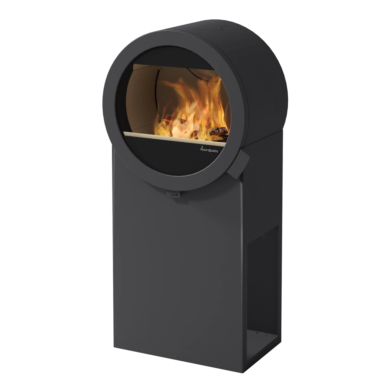 Kaminofen Nordpeis ME Stahl 5,8 KW Schwarz – Bild 3