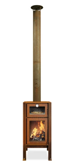 Terrassenkamin Cortenstahl RB73 QUERCUS